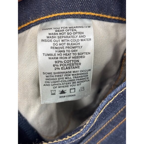 Imogene and Willie  Josette Jean High Rise Skinny Jeans Dark Wash Slim Leg 25 - Picture 6 of 7